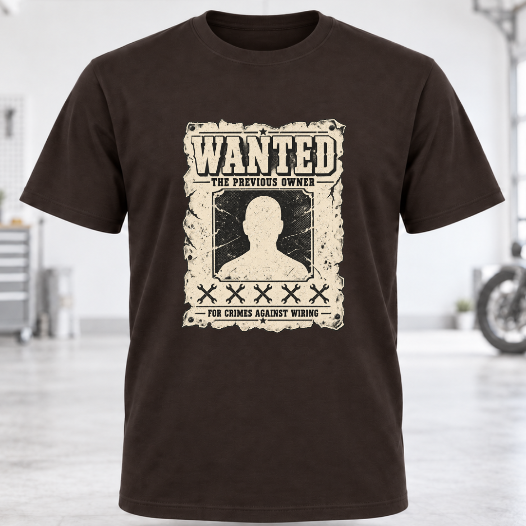 Wanted 'Previous Owner' T-Shirt