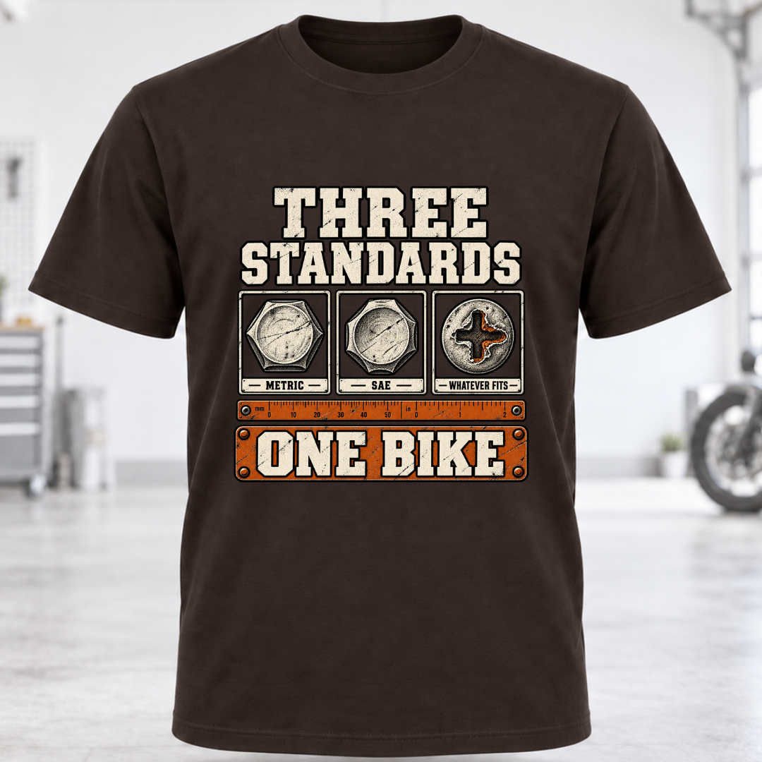Three Standards One Bike T-Shirt
