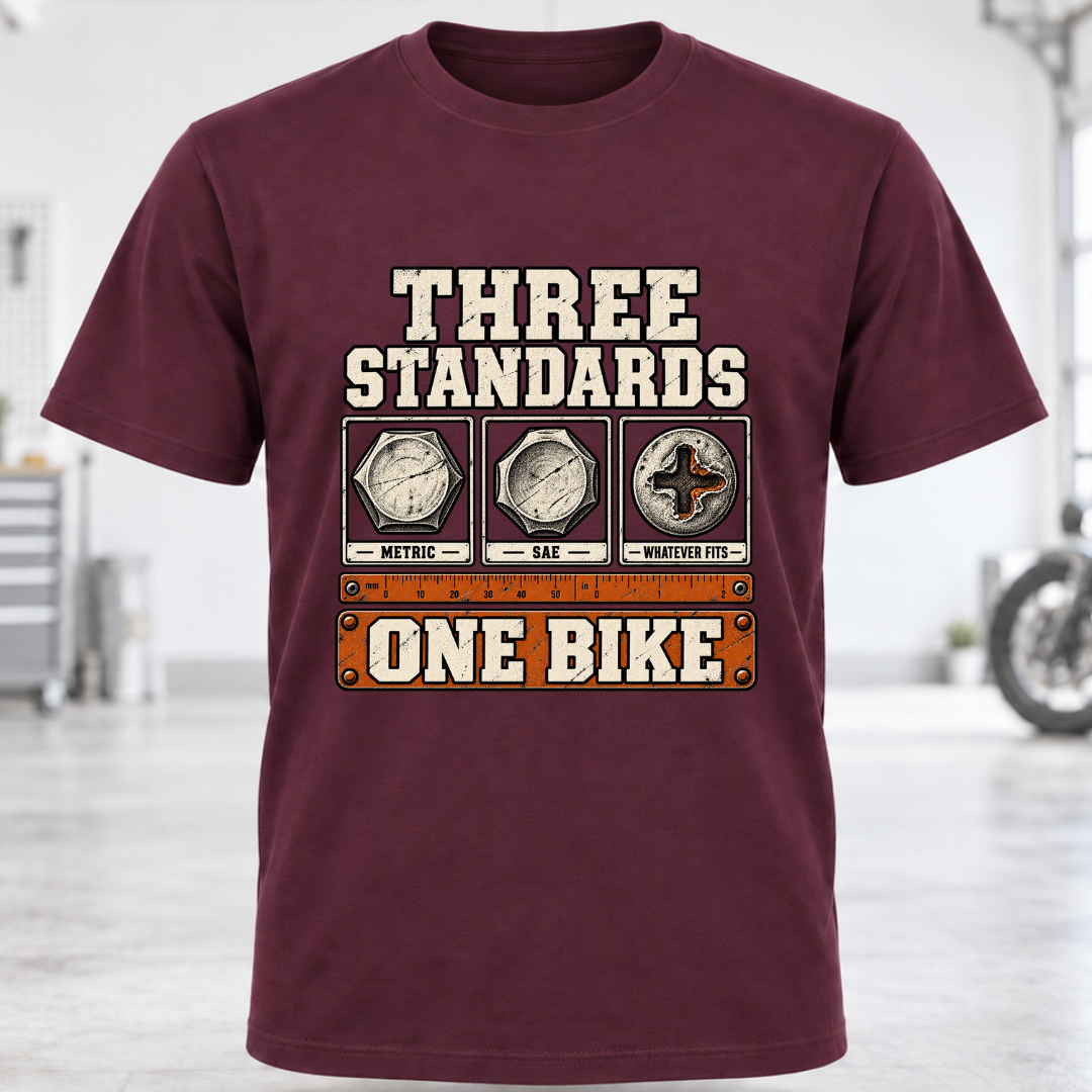 Three Standards One Bike T-Shirt