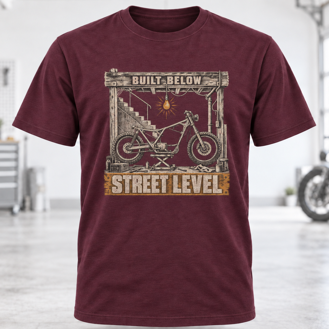 Built Below Street Level T-Shirt