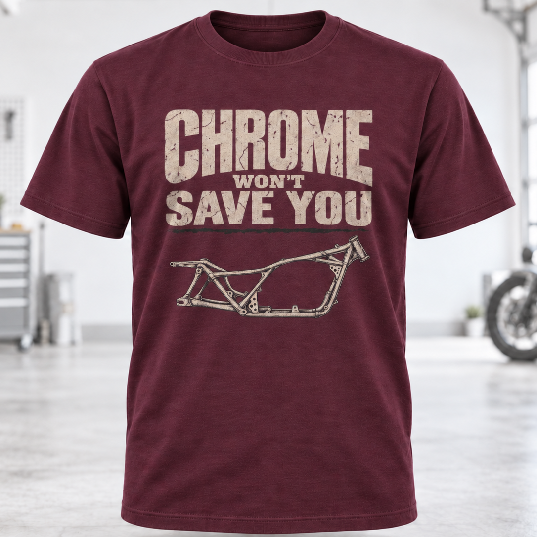 Chrome Won't Save You T-Shirt
