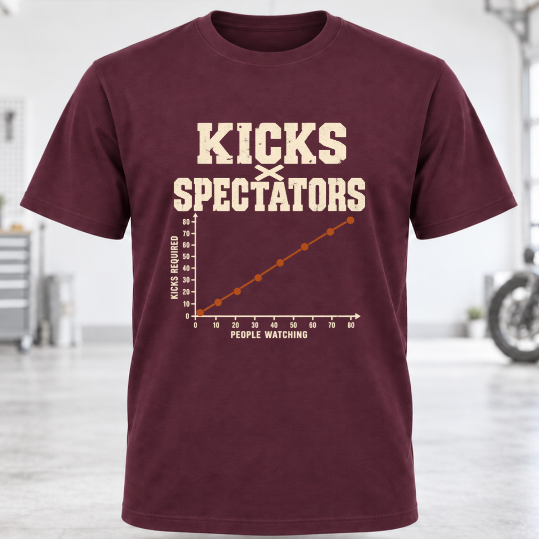 Kicks Over Spectators Tee