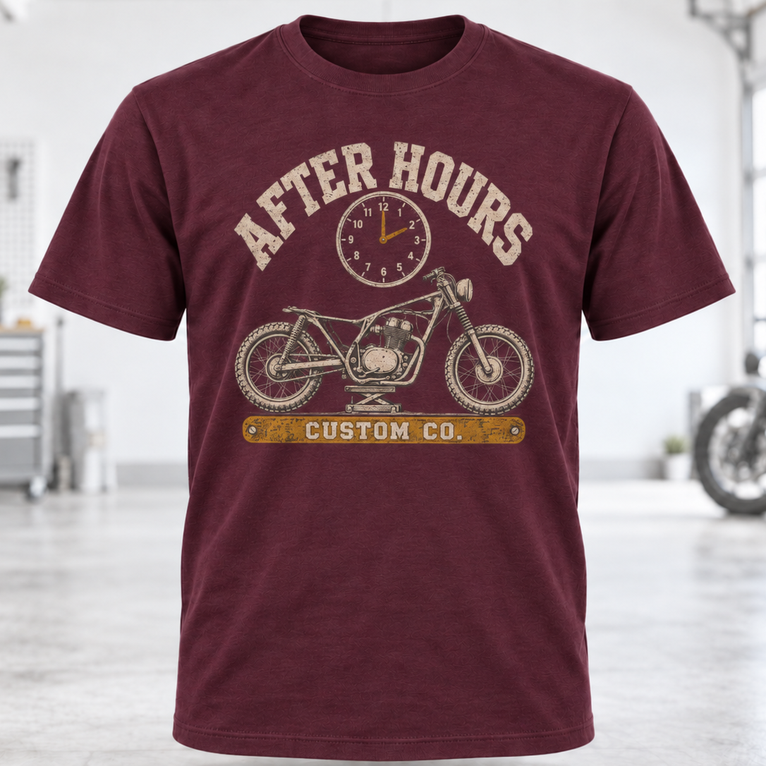 After hours custom build T-Shirt