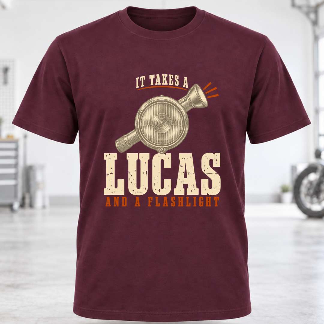Vintage Flashlight T‑Shirt