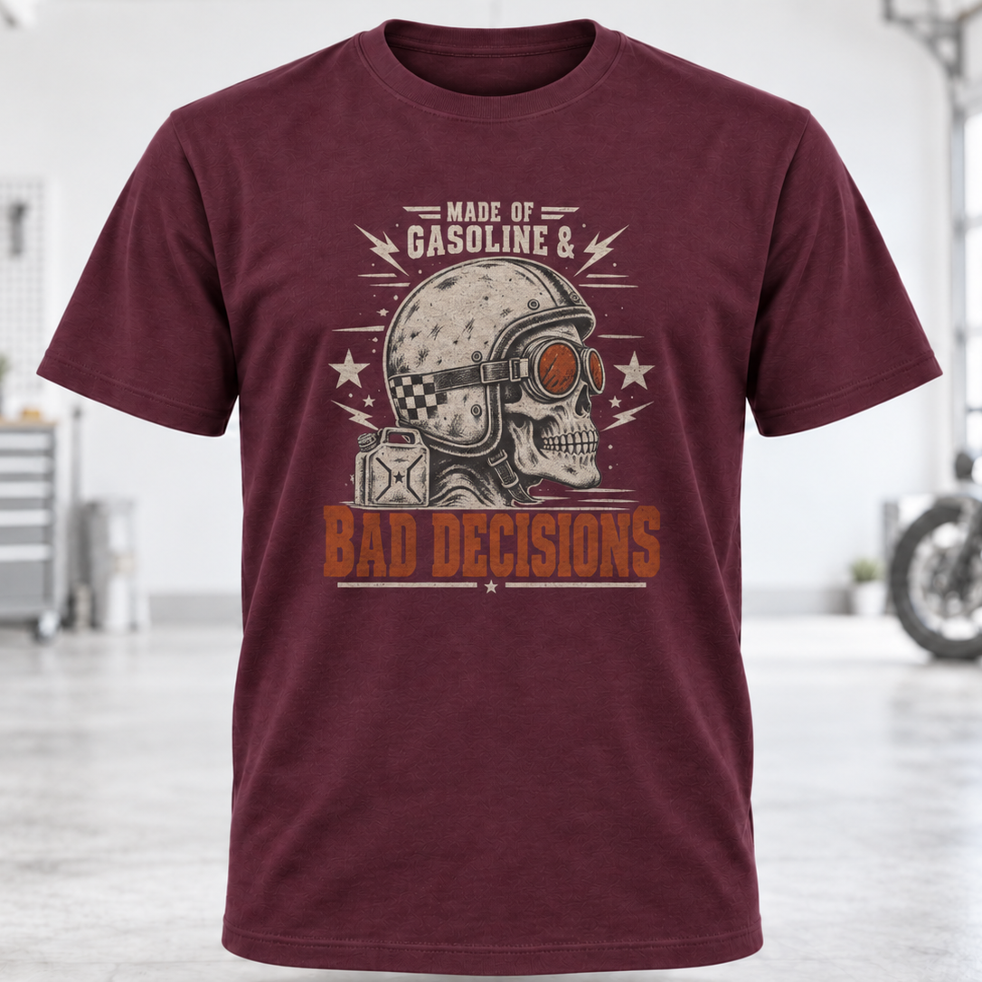 Gasoline & Bad Decisions T-Shirt