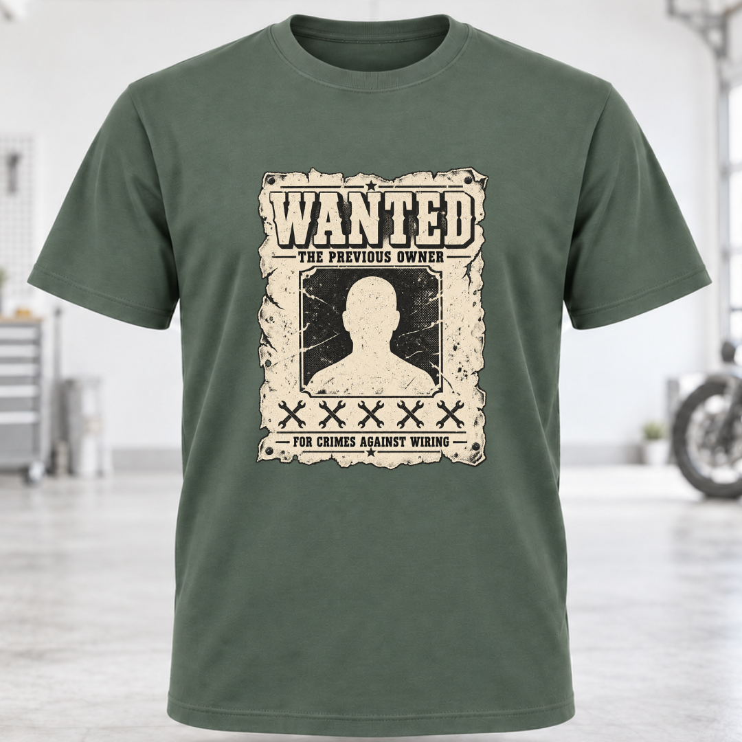 Wanted 'Previous Owner' T-Shirt