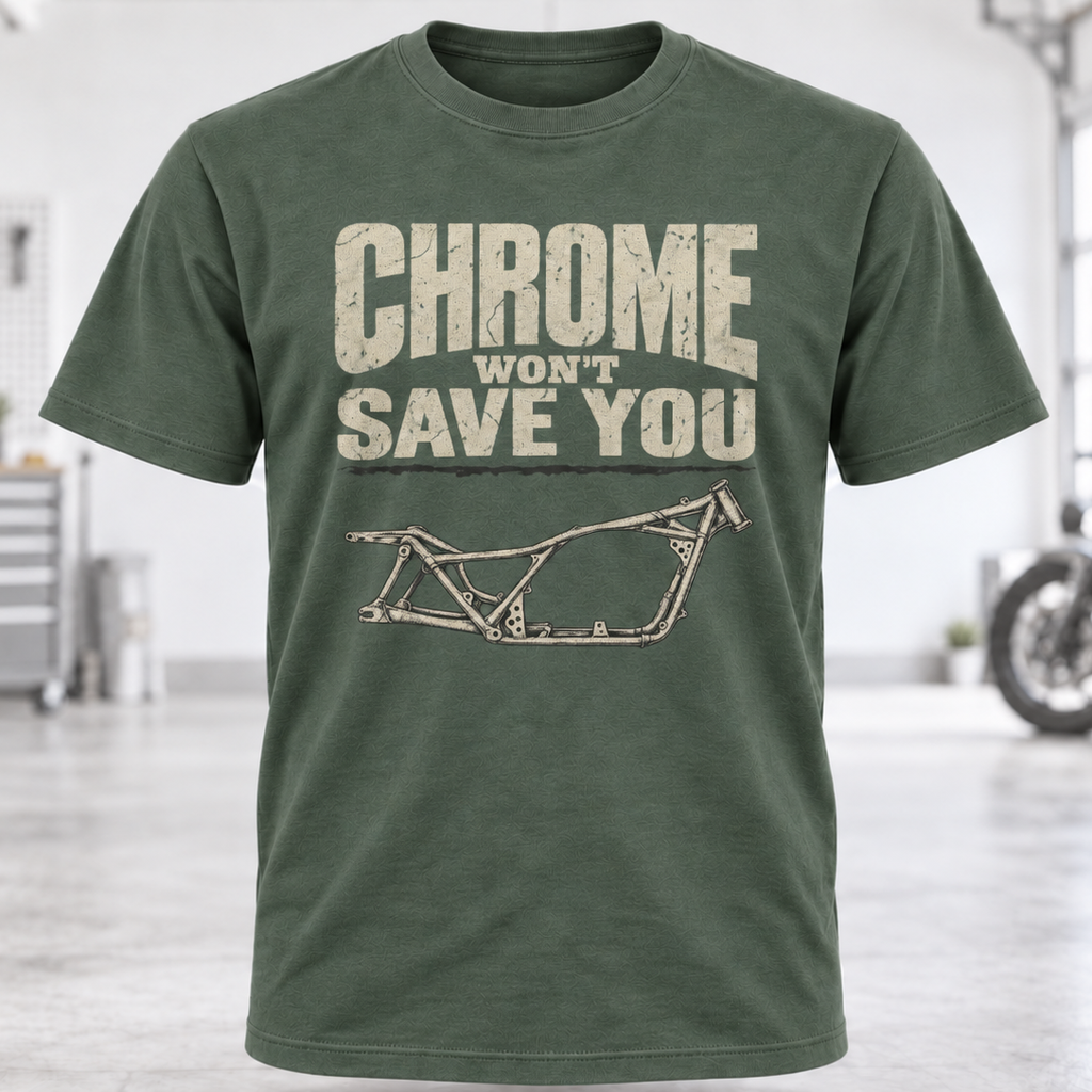 Chrome Won't Save You T-Shirt