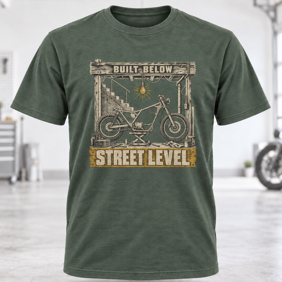 Built Below Street Level T-Shirt