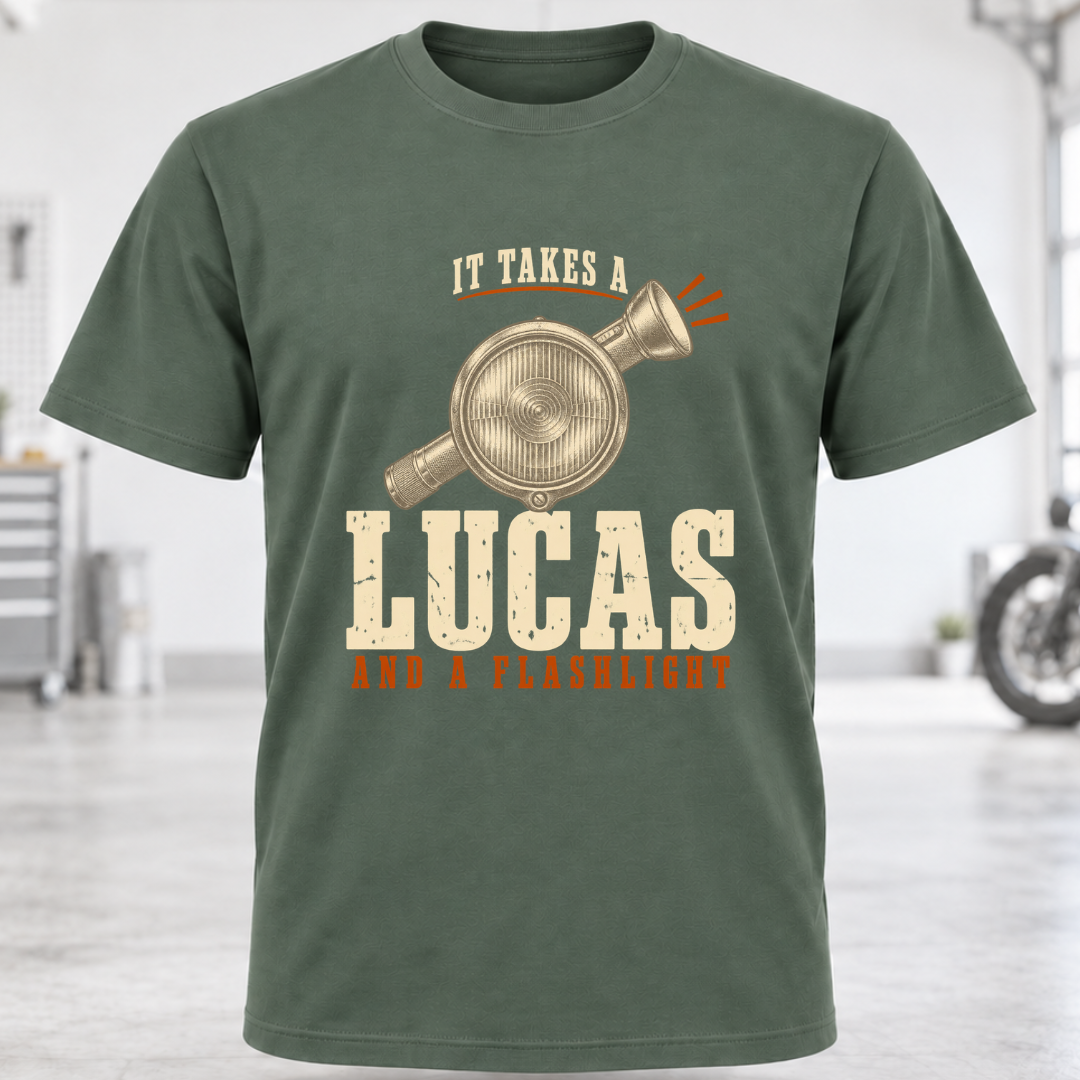 Vintage Flashlight T‑Shirt