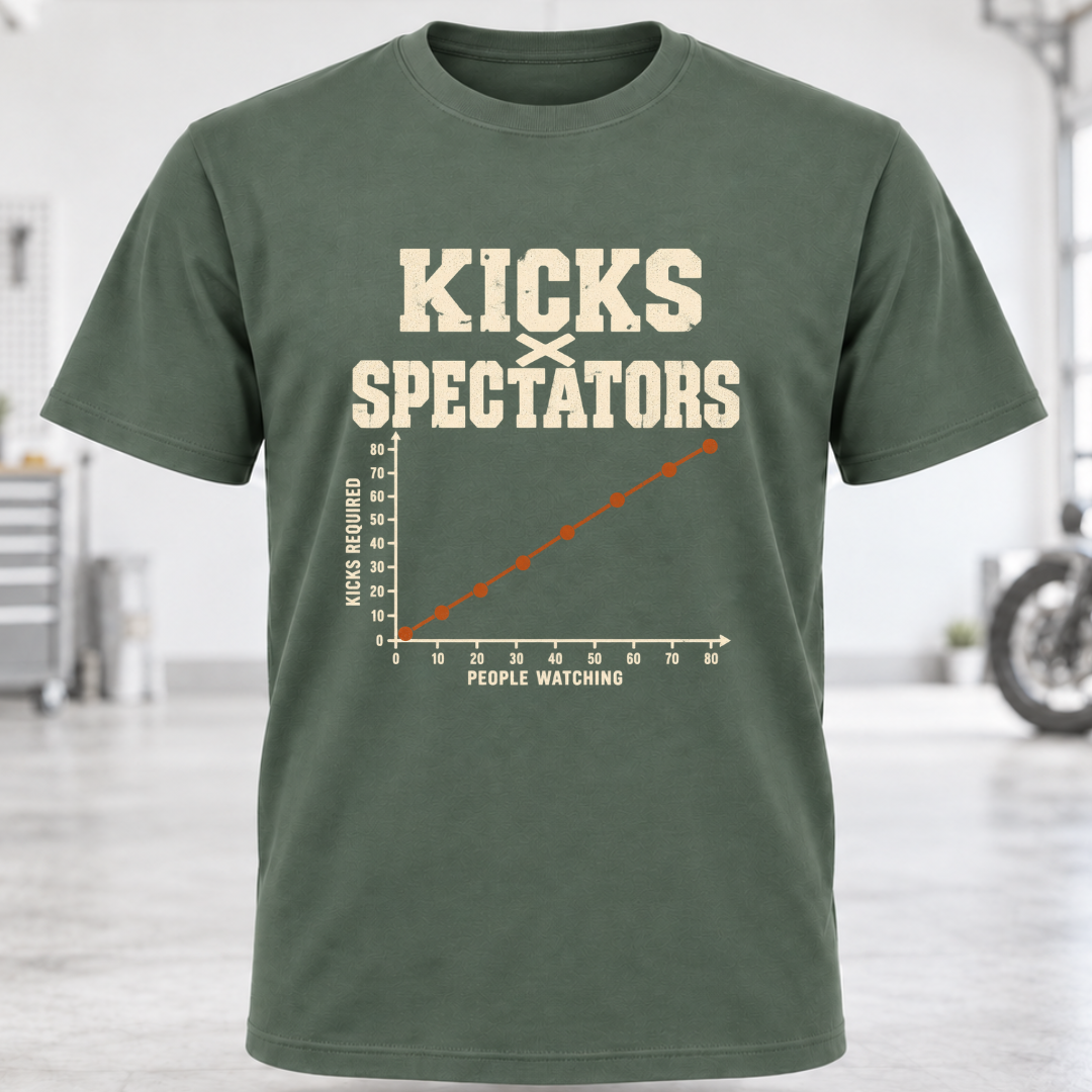 Kicks Over Spectators Tee