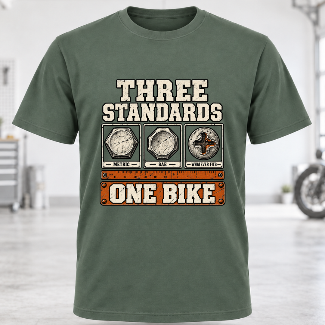 Three Standards One Bike T-Shirt