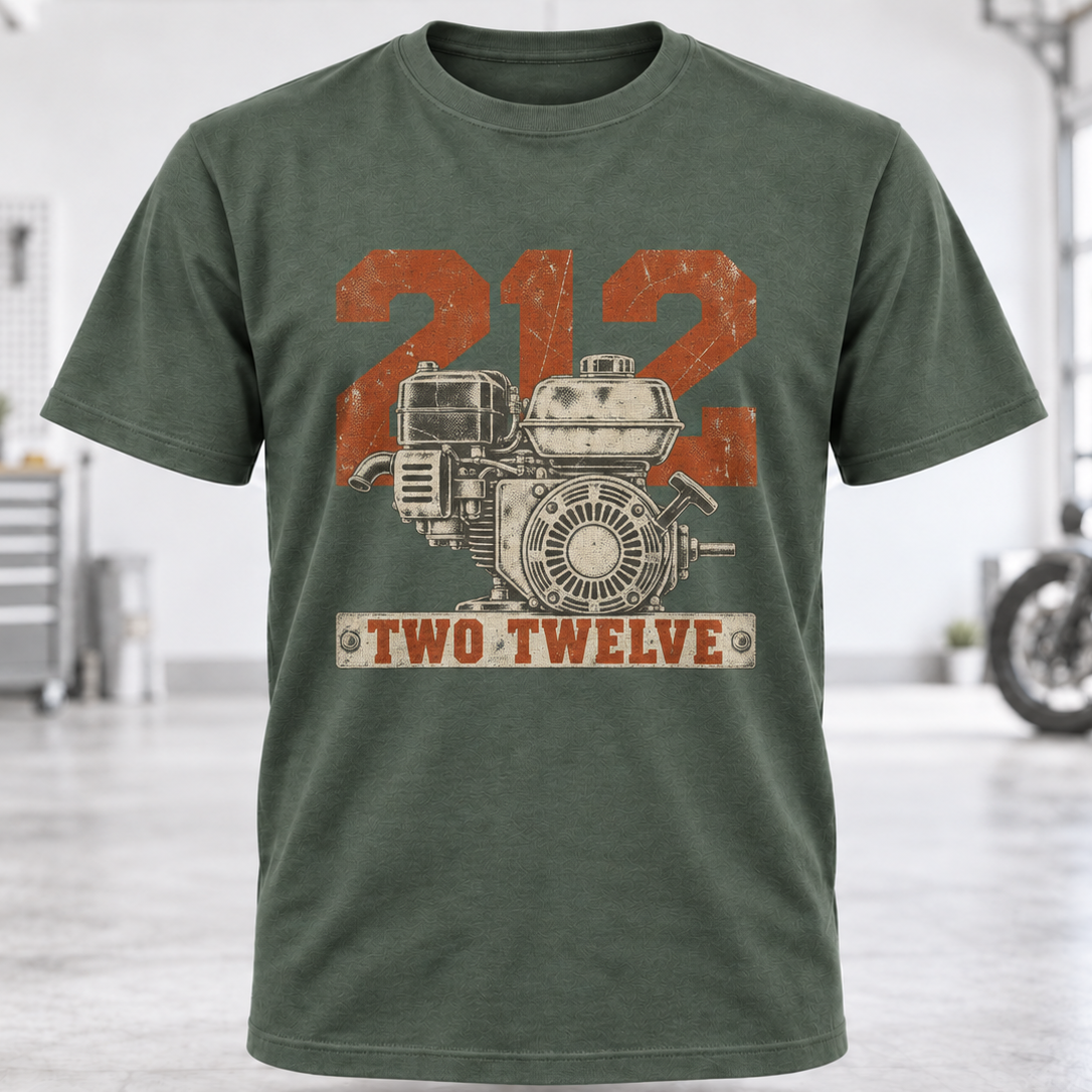 212 Engine Graphic T-Shirt