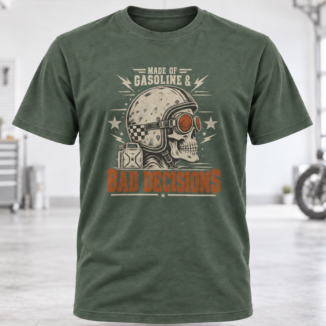 Gasoline & Bad Decisions T-Shirt
