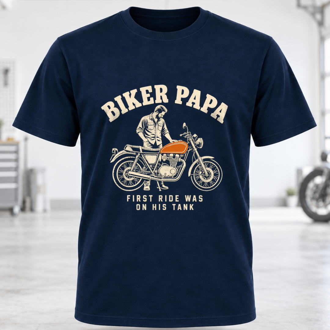 Biker Papa T-Shirt