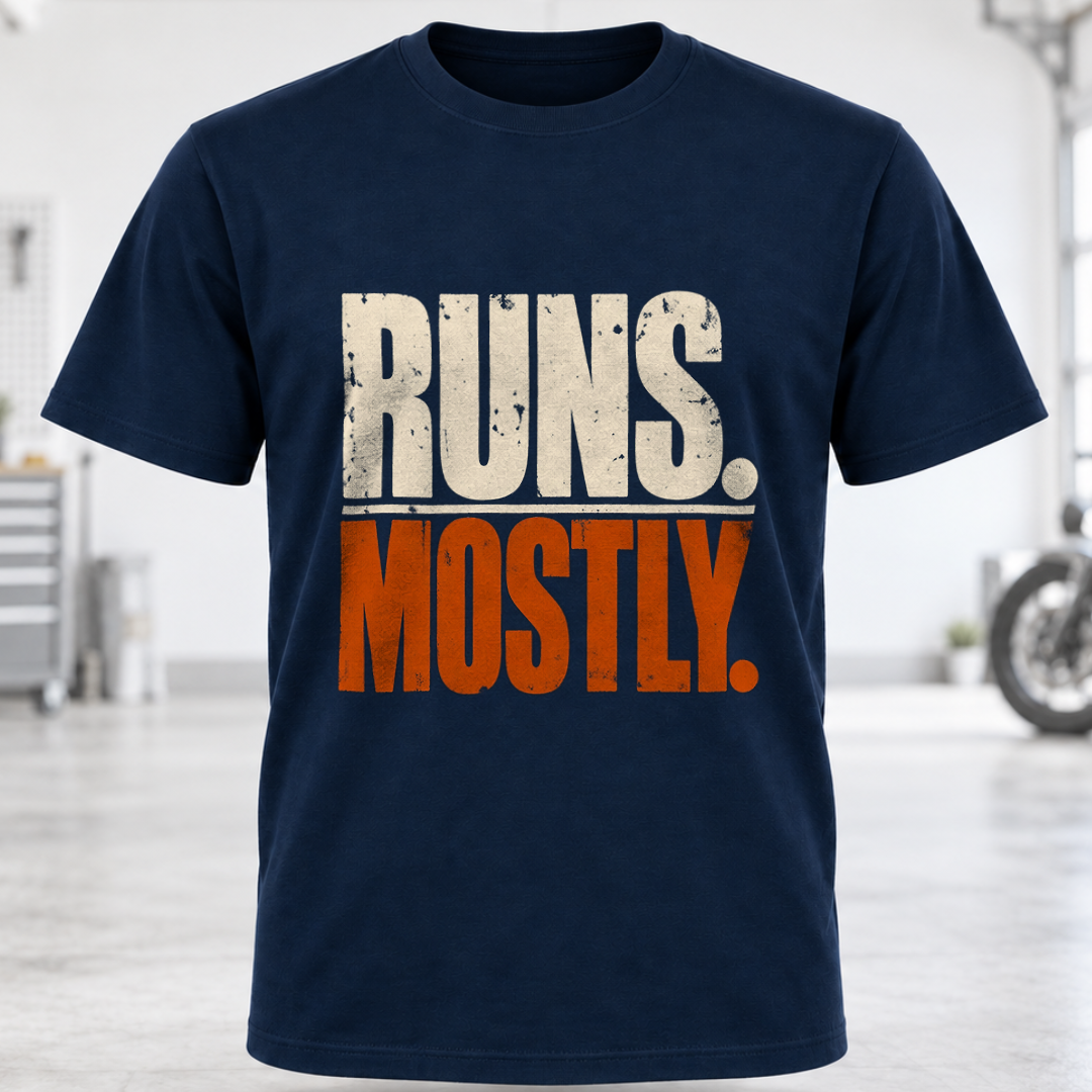 Runs. Mostly. T-Shirt