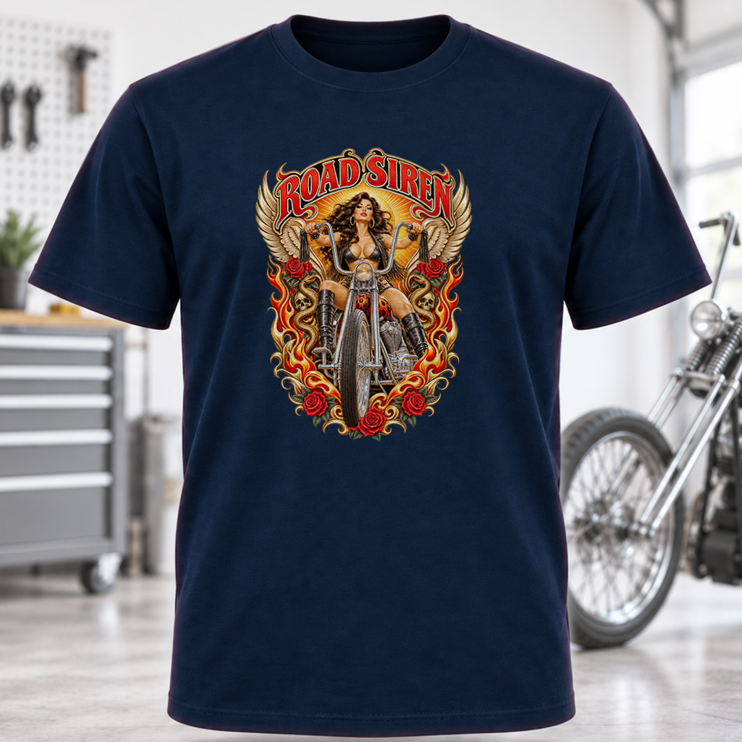 Road Siren Chopper T-Shirt