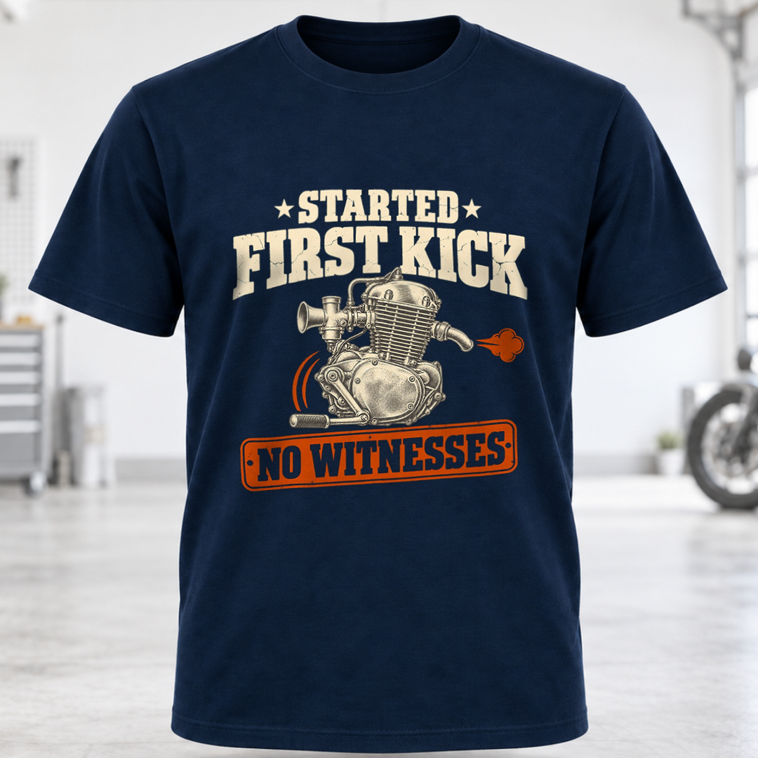 Started First Kick No Witnesses T-Shirt