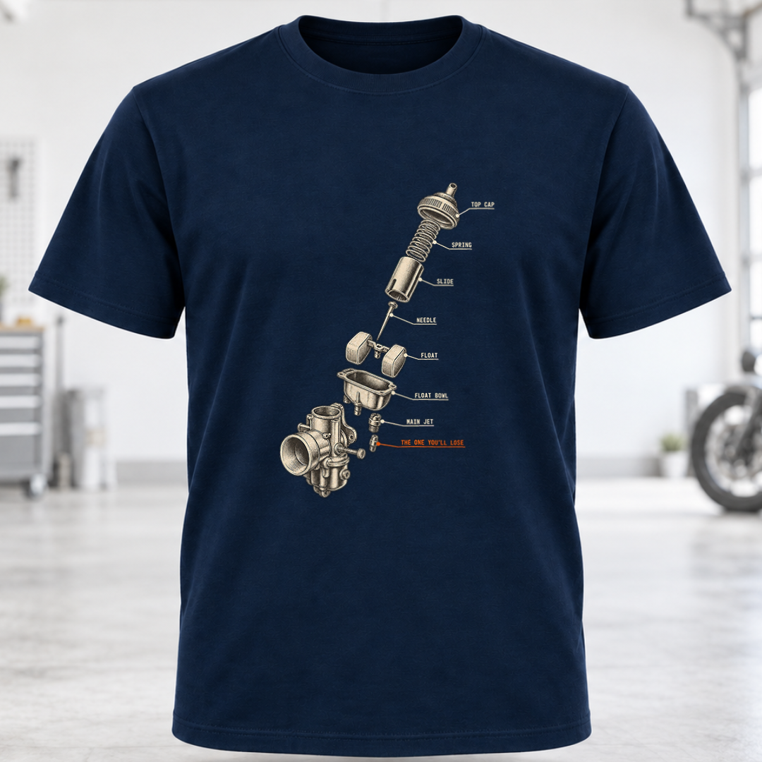 Turbocharger Parts Diagram T-Shirt