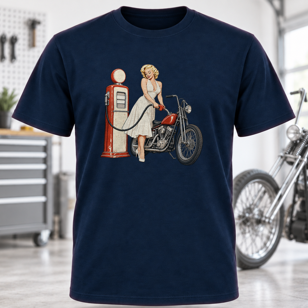 Vintage Marilyn Monroe Gas Station T-Shirt
