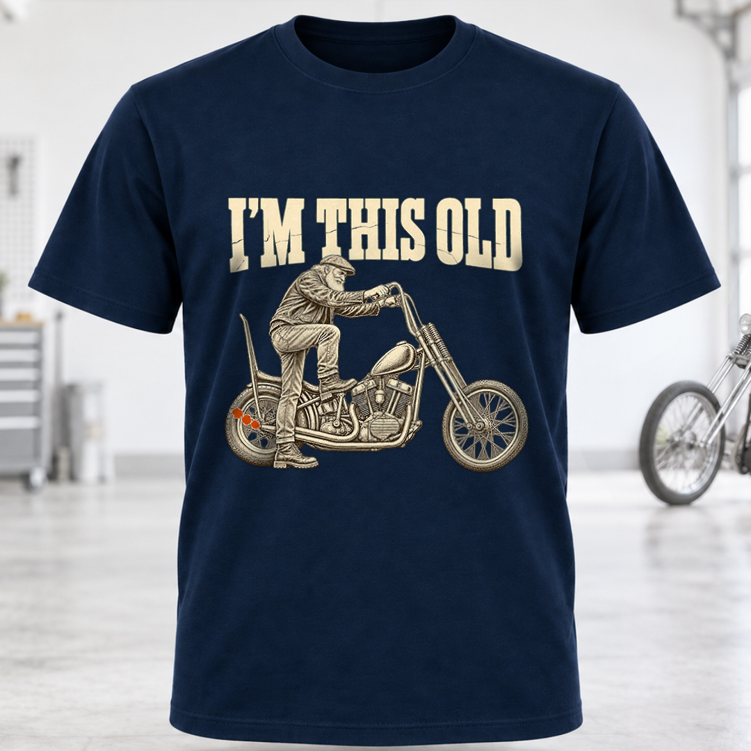 I’m This Old Motorcycle T-Shirt