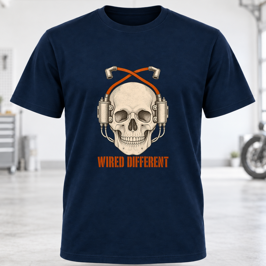 T-Shirt – "Wired Different"