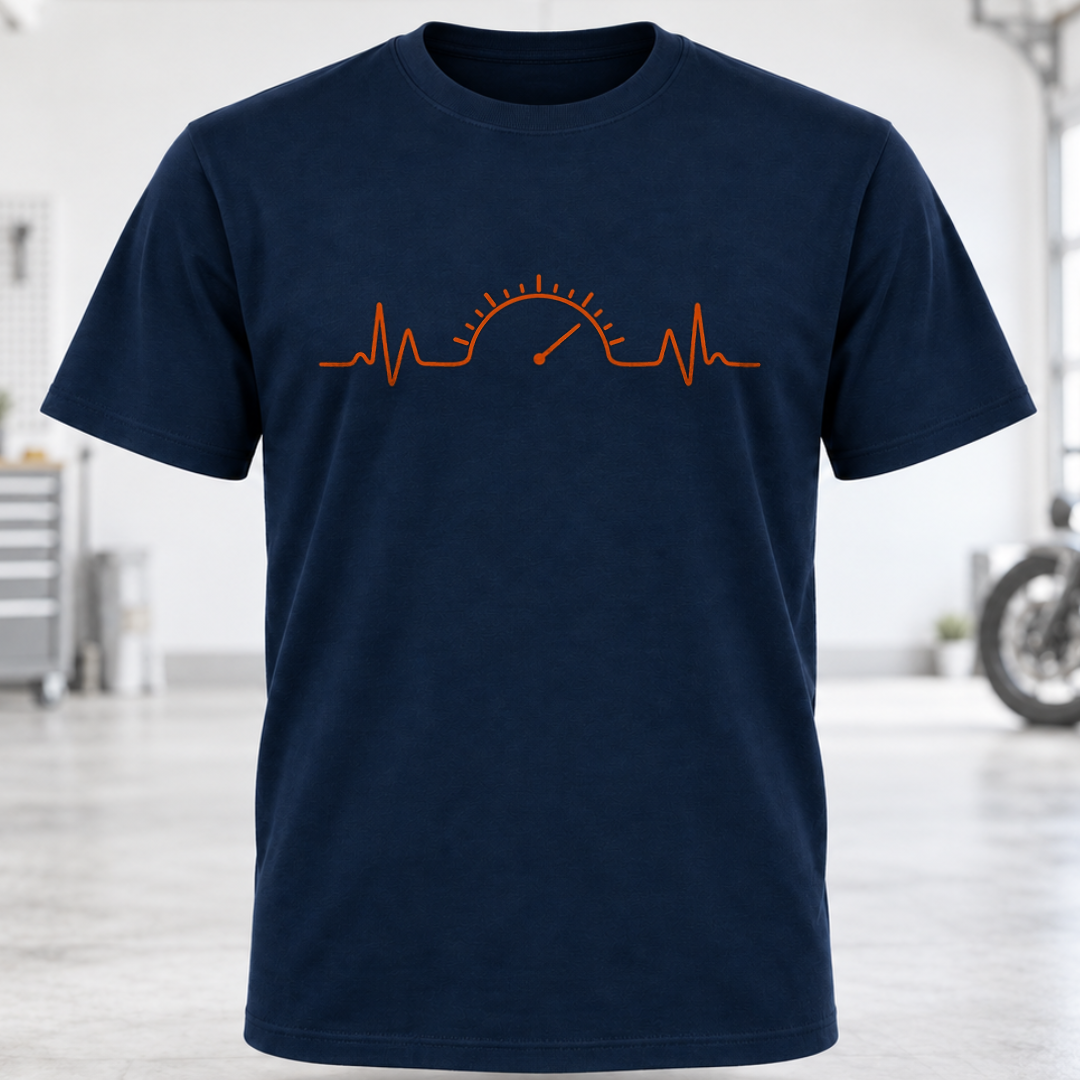 T-Shirt - Speedometer Heartbeat
