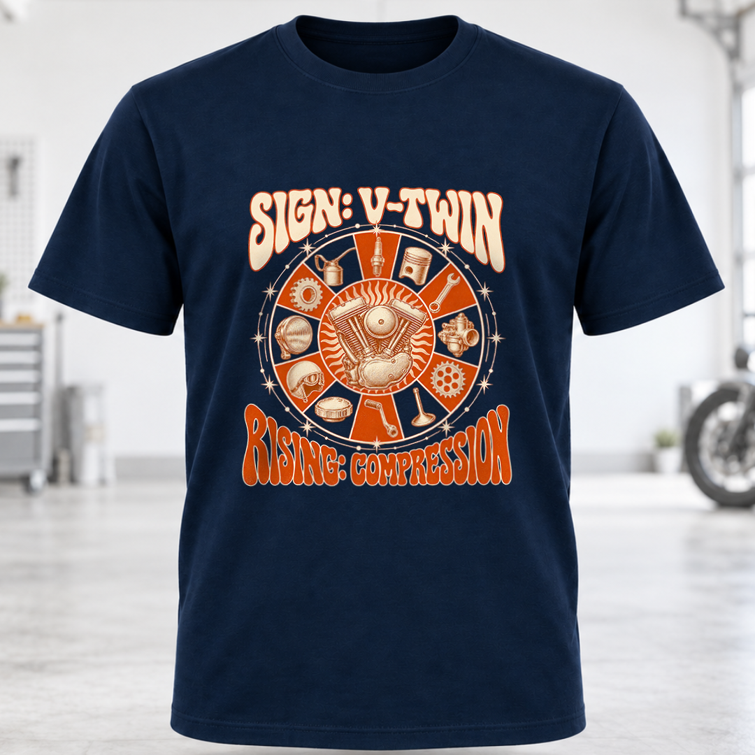 Astrology Wheel Twin Sign T-Shirt