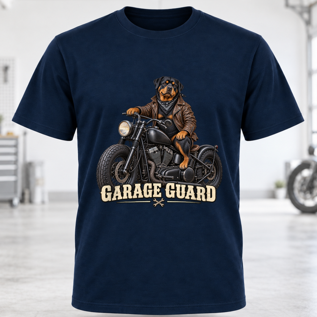Garage Guard Rottweiler T-Shirt