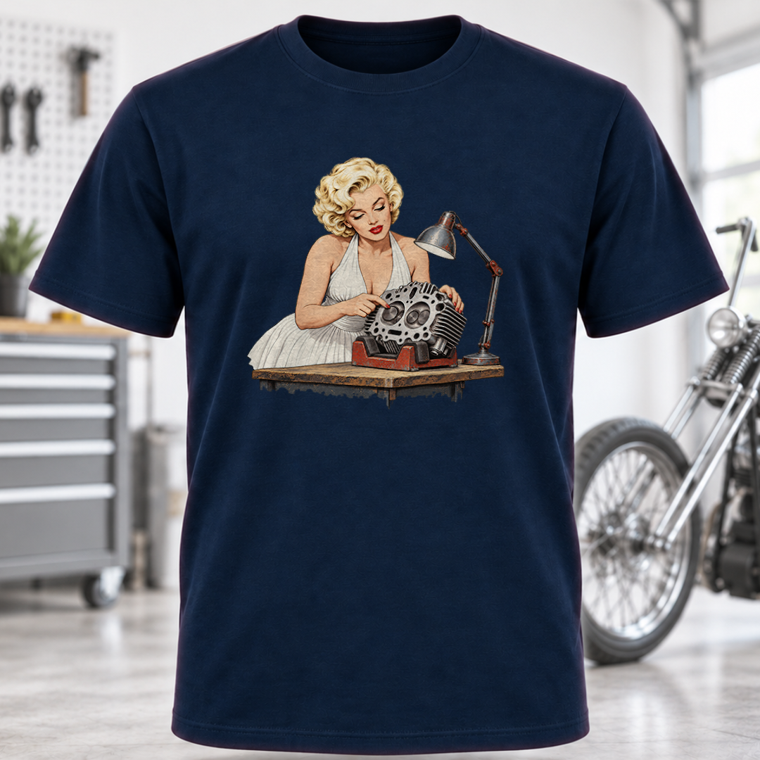 Marilyn Monroe Bench T-Shirt