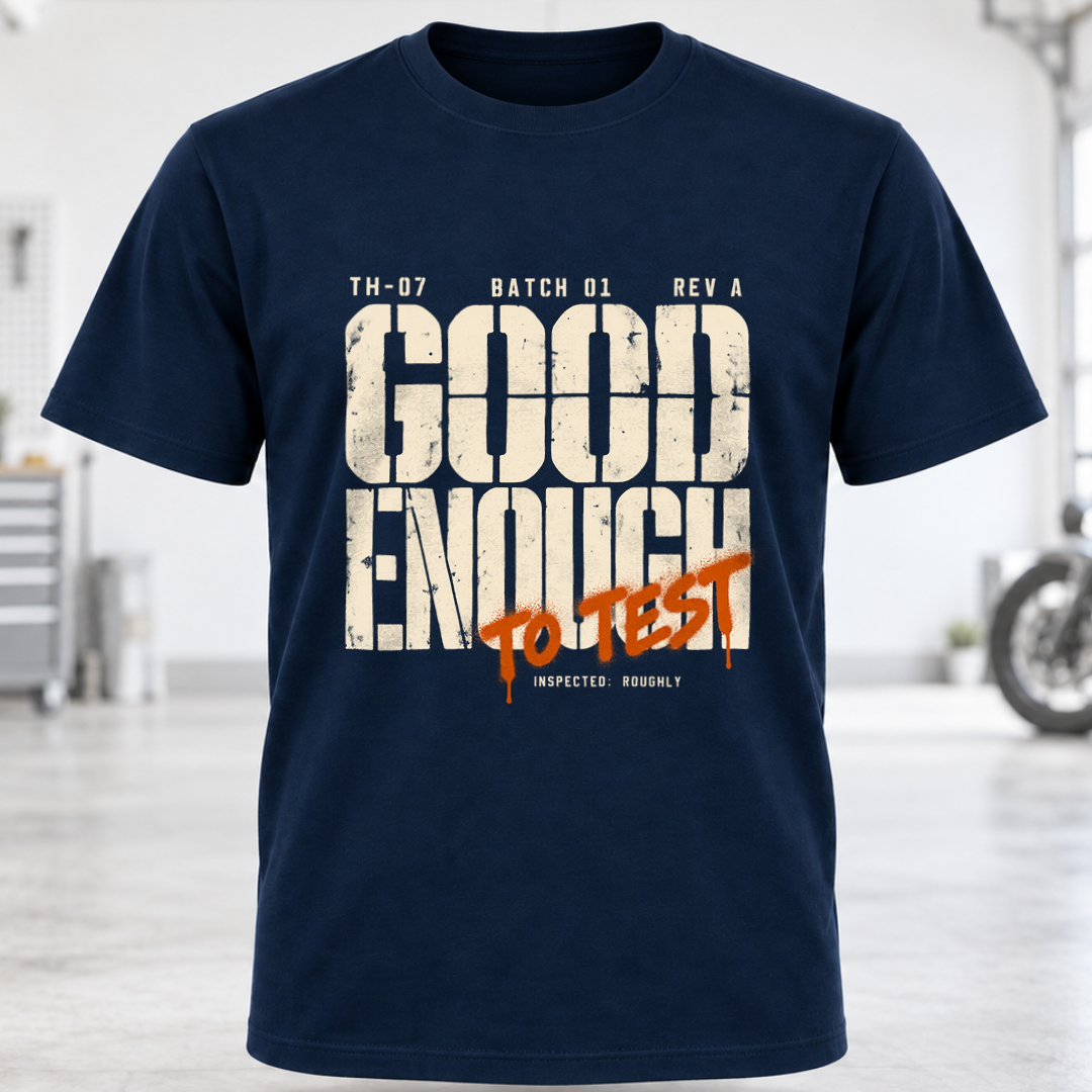 Good Enough To Test T‑Shirt