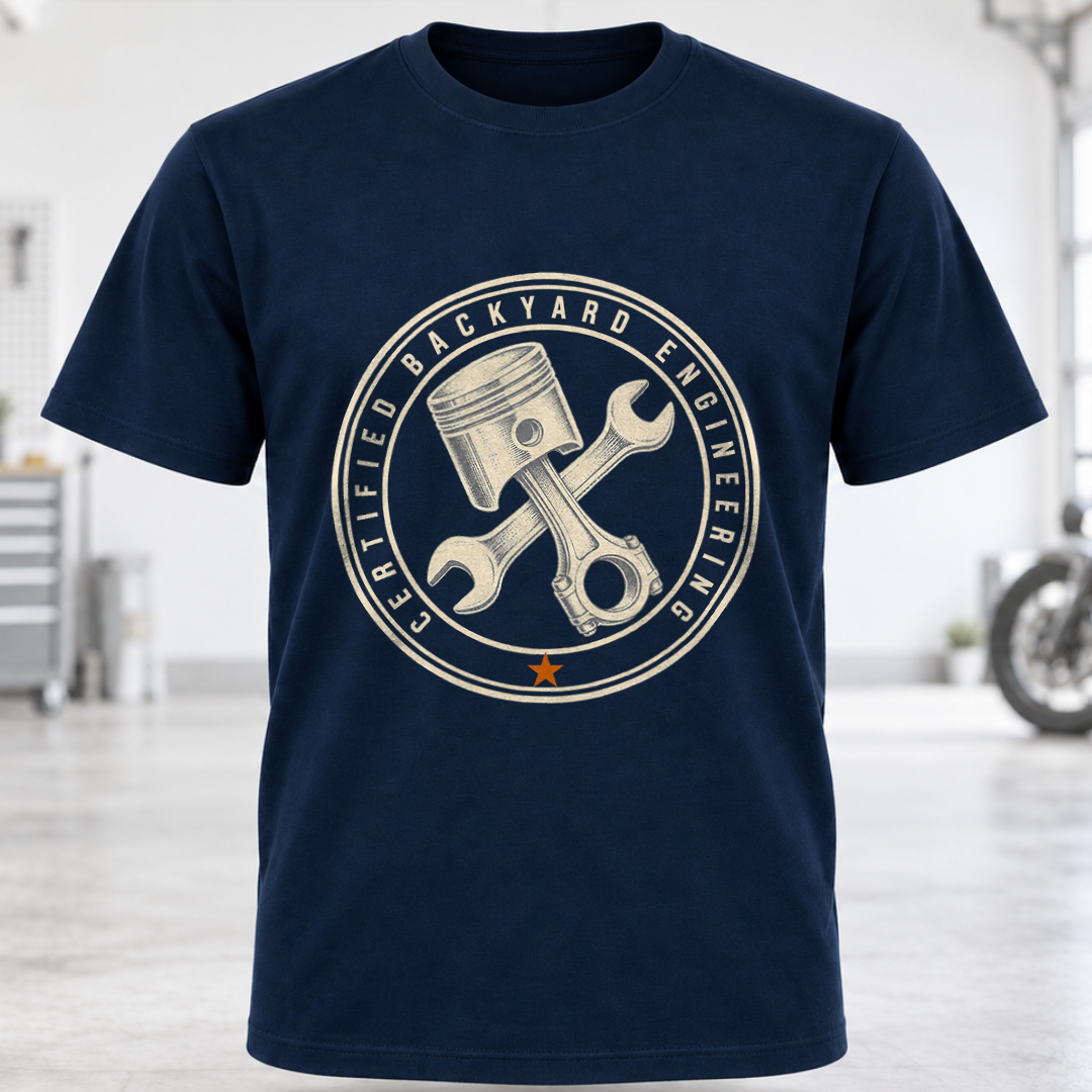 Certified Backyard Engineer T-Shirt
