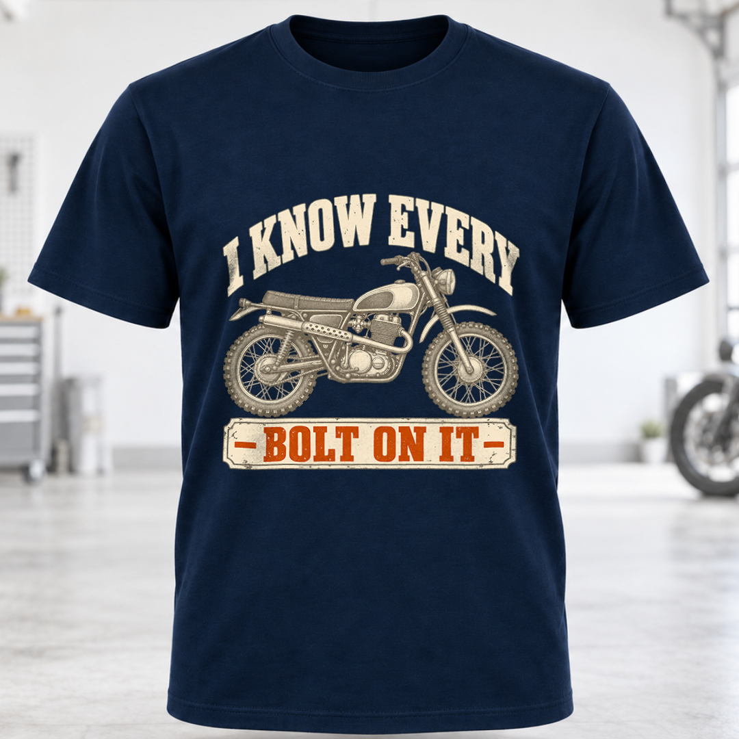 T-Shirt - I Know Every Bolt On It