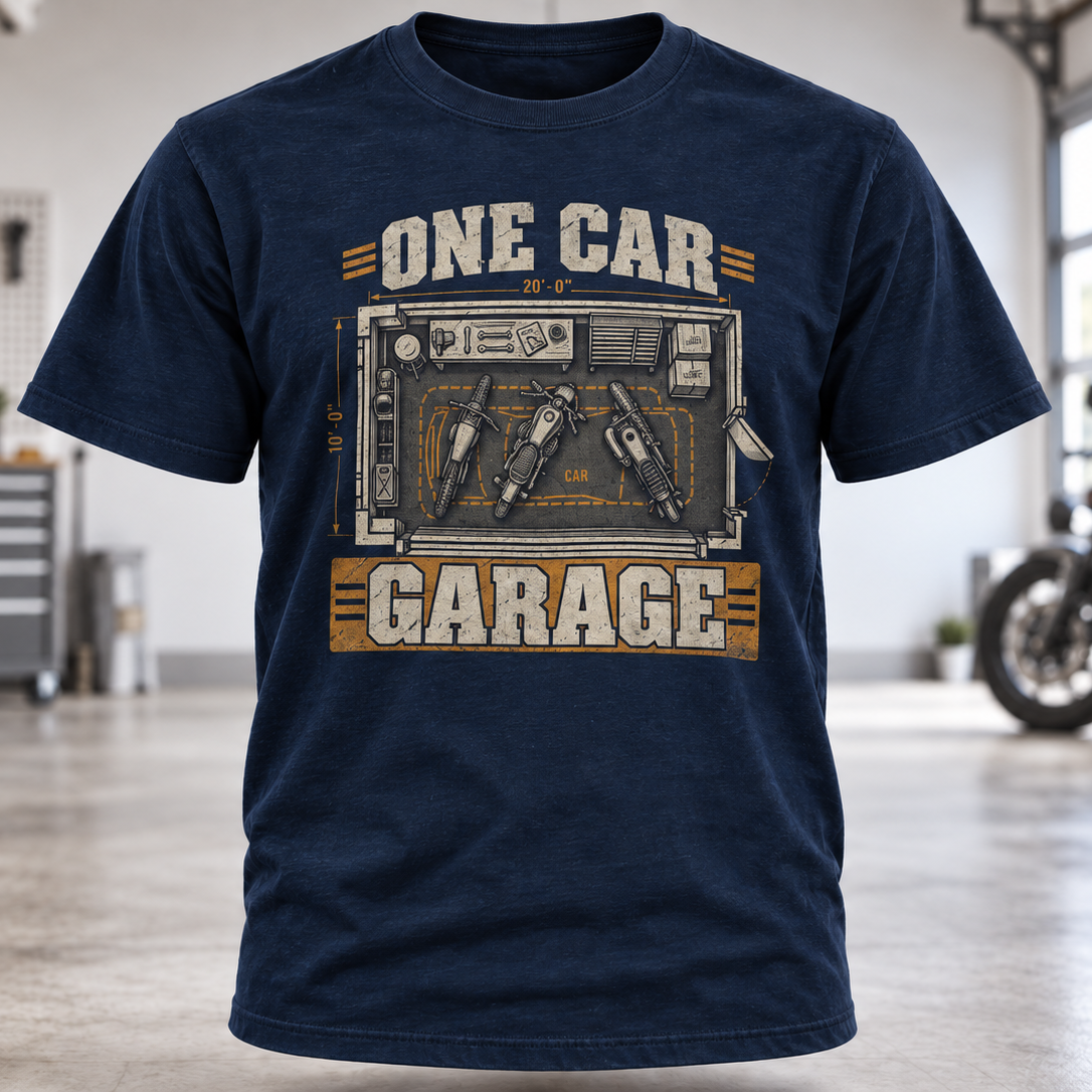 One Car Garage T-Shirt