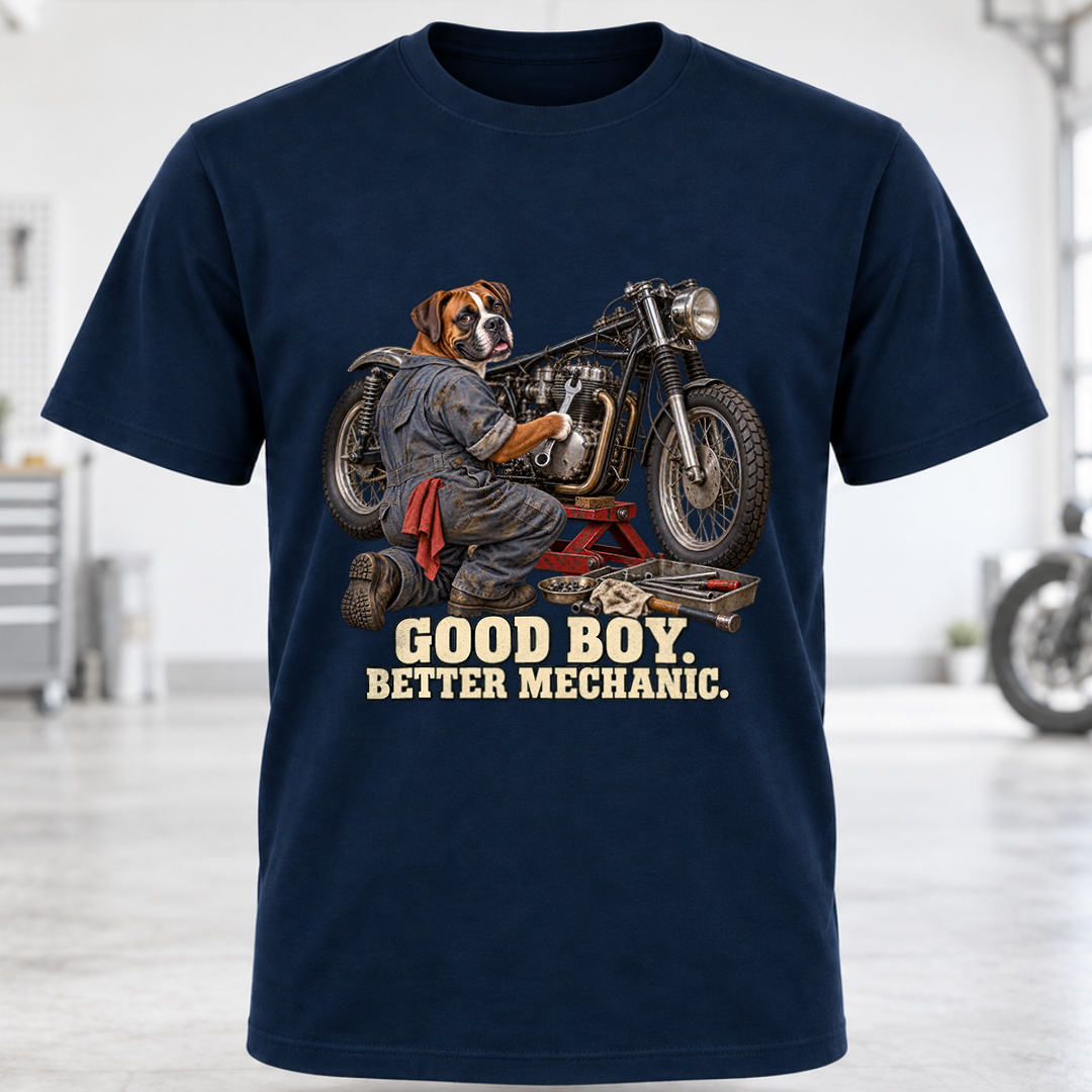 Good Boy Better Mechanic T-Shirt
