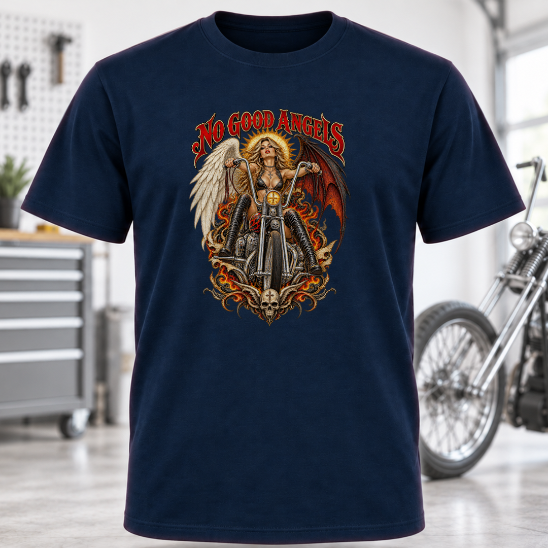 No Good Angels Chopper T-Shirt