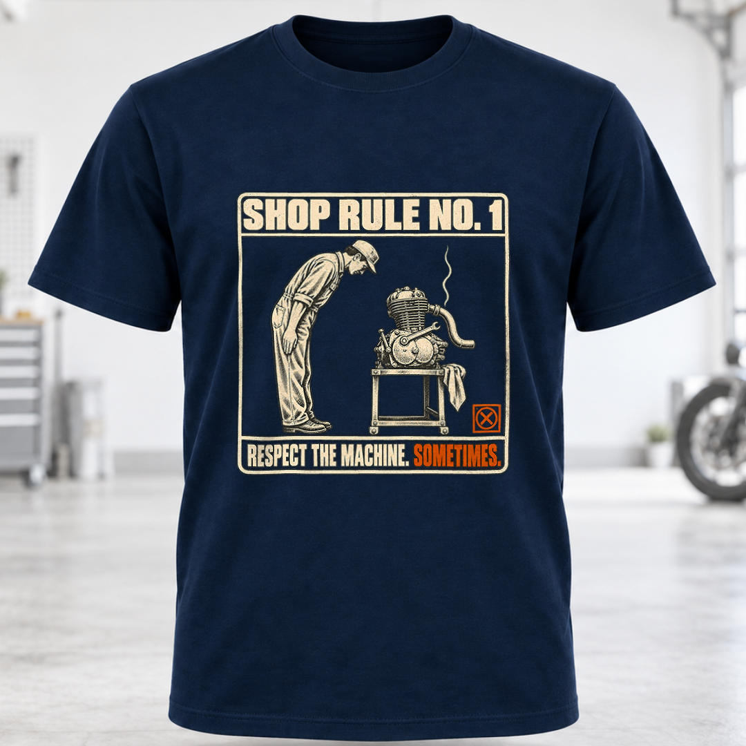 T-Shirt - "Shop Rule No. 1"