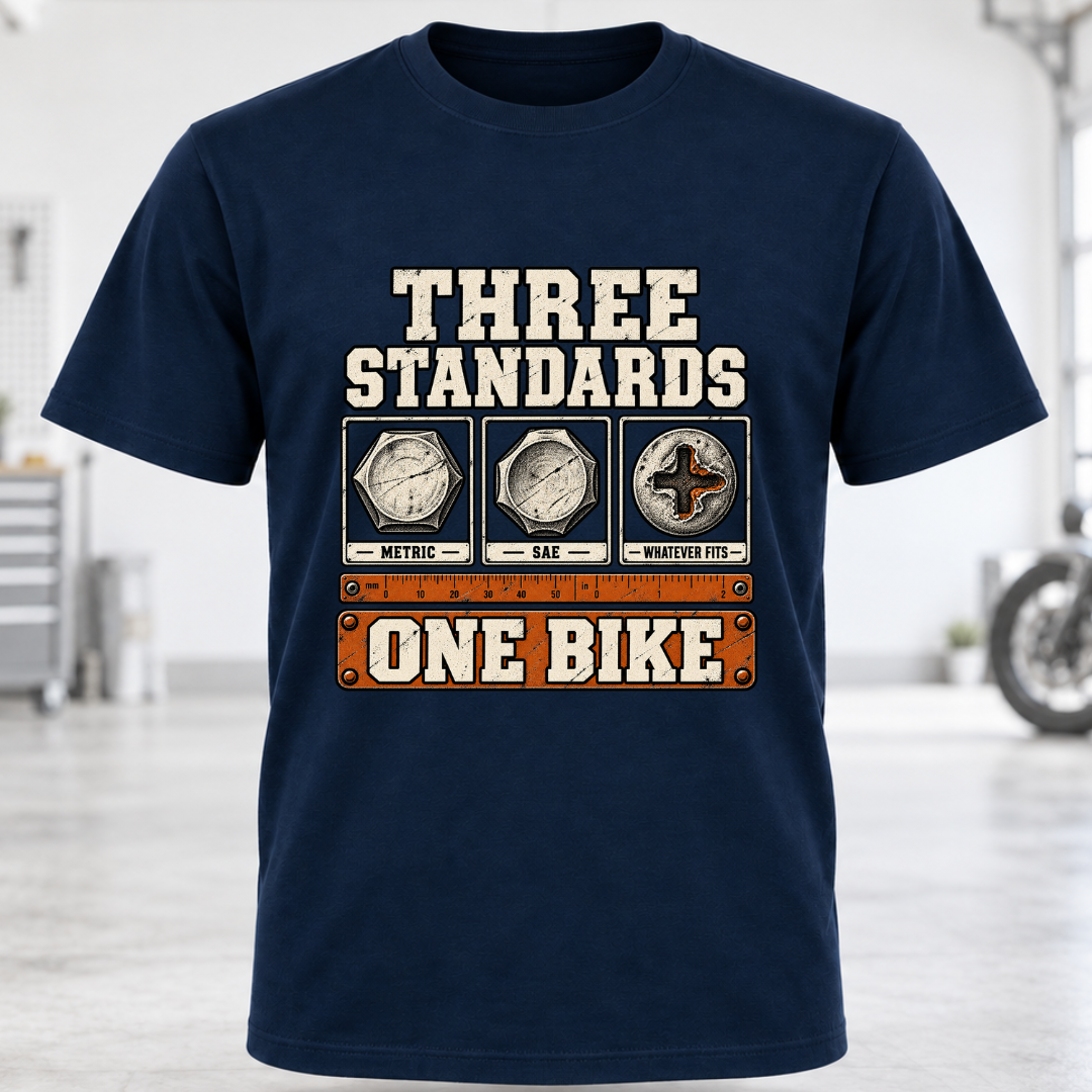 Three Standards One Bike T-Shirt