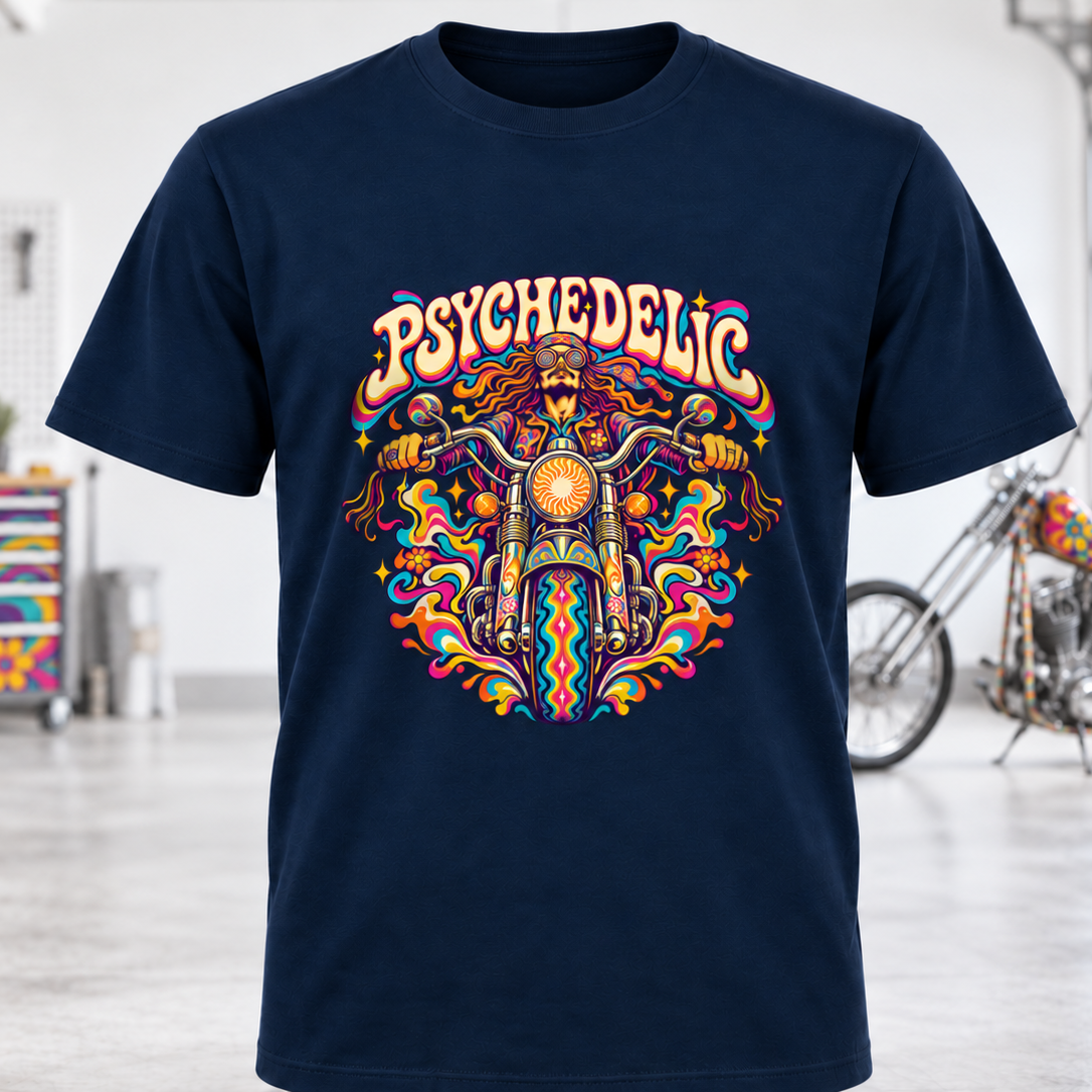 Psychedelic Rider T‑Shirt