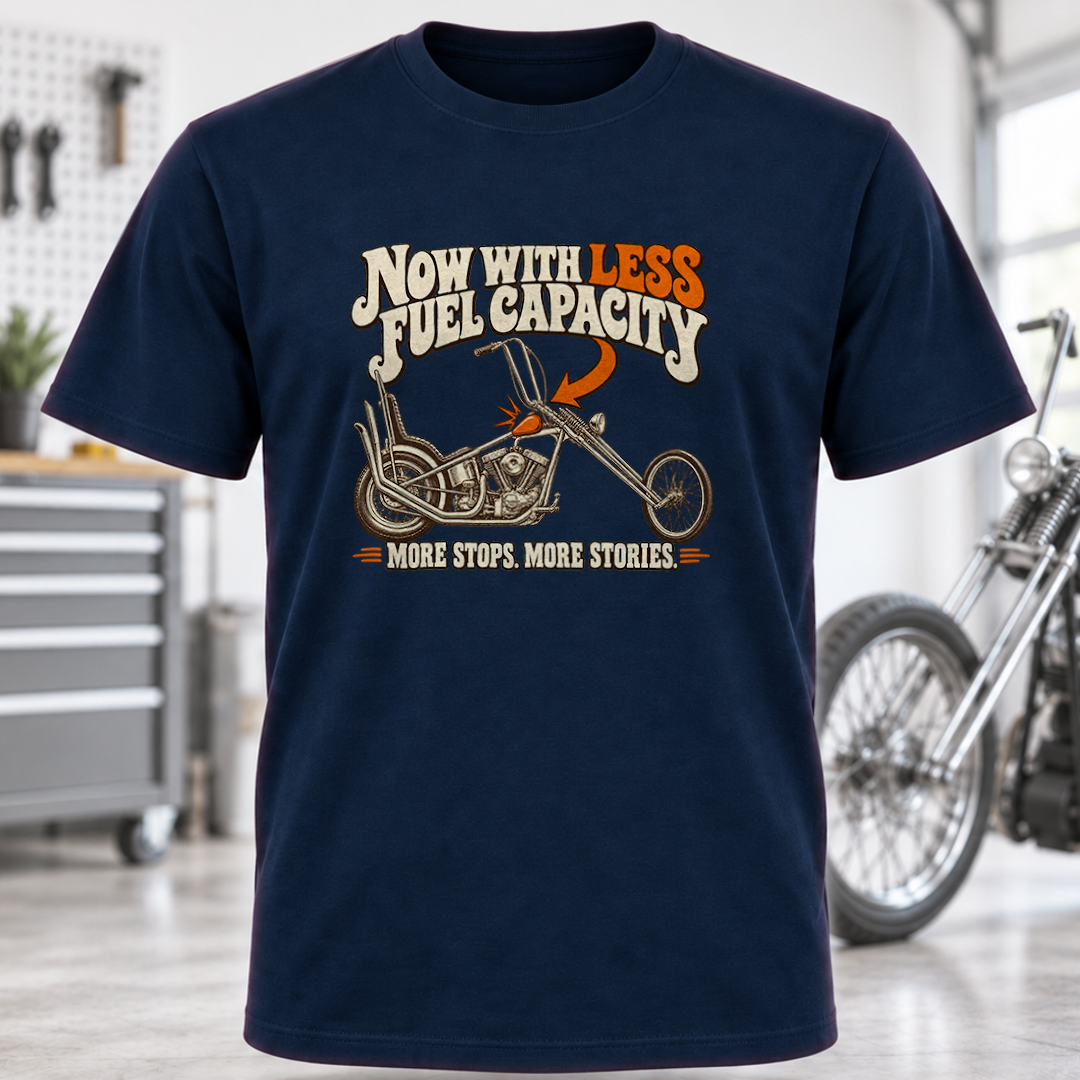 T-Shirt - "Now With Less Fuel Capacity"