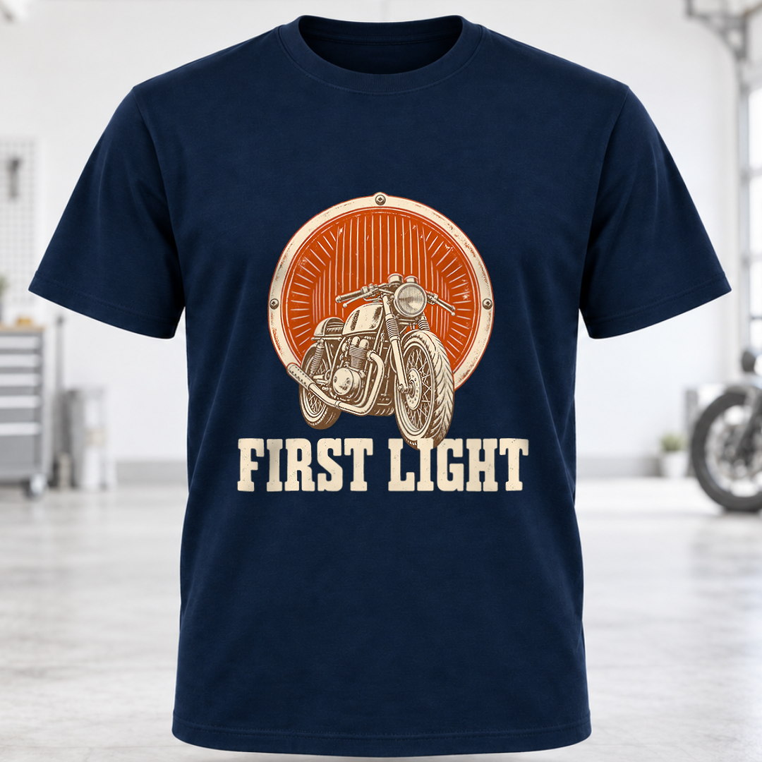 First Light Motorcycle T-Shirt