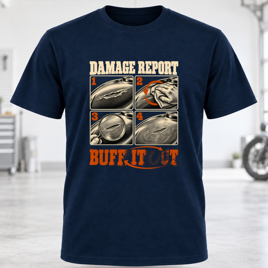 Damage Report Graphic T‑Shirt