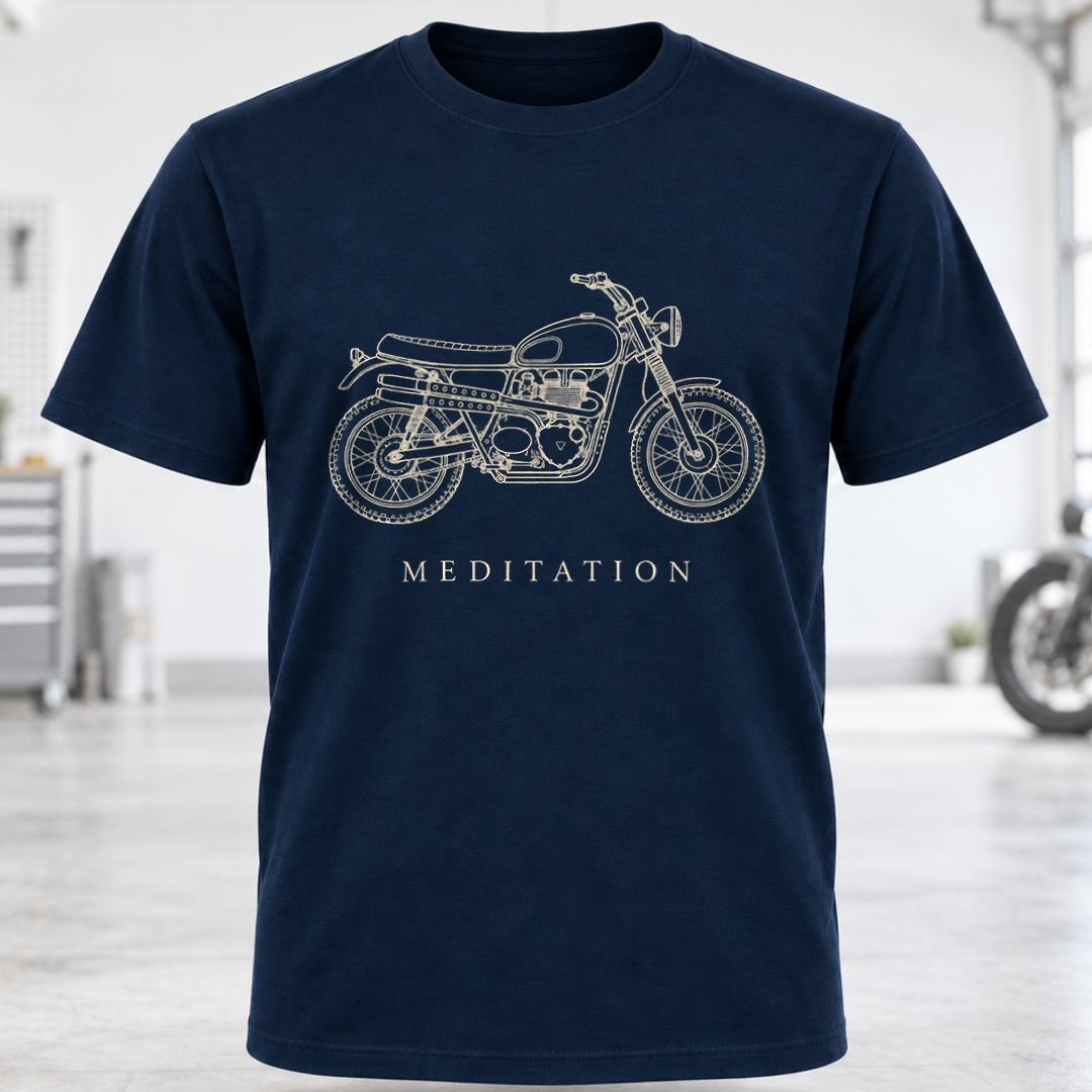 Motorcycle Meditation T-Shirt