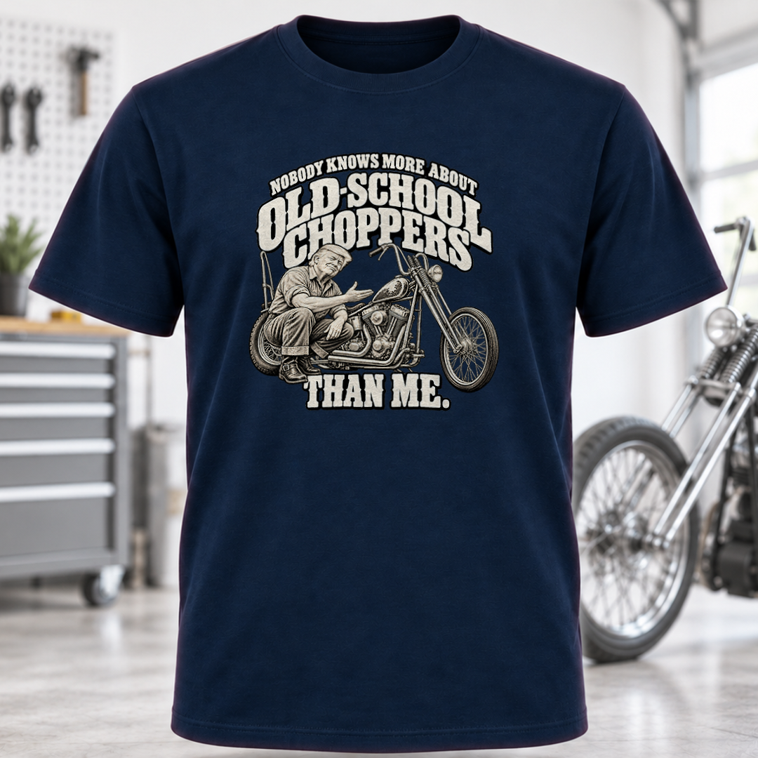 NOBODY KNOWS MORE ABOUT OLD-SCHOOL CHOPPERS THAN ME.