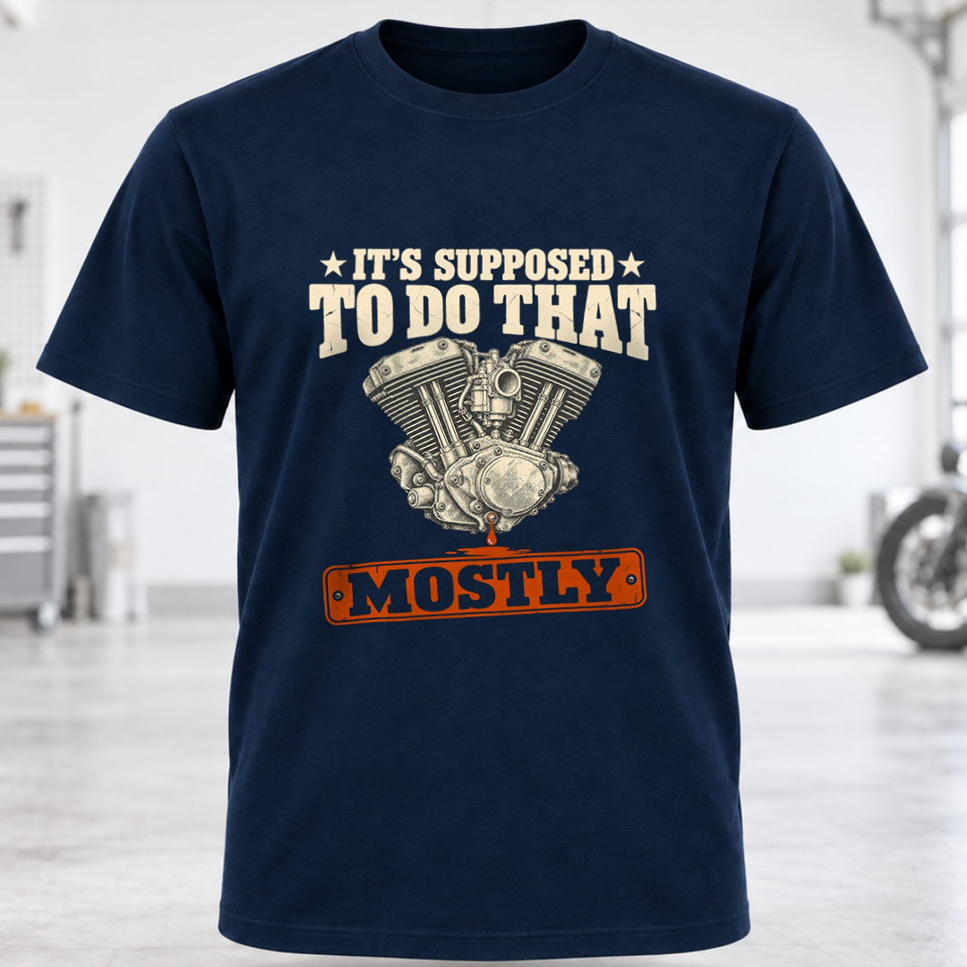 T-Shirt — "It's Making A Noise, Still Runs"
