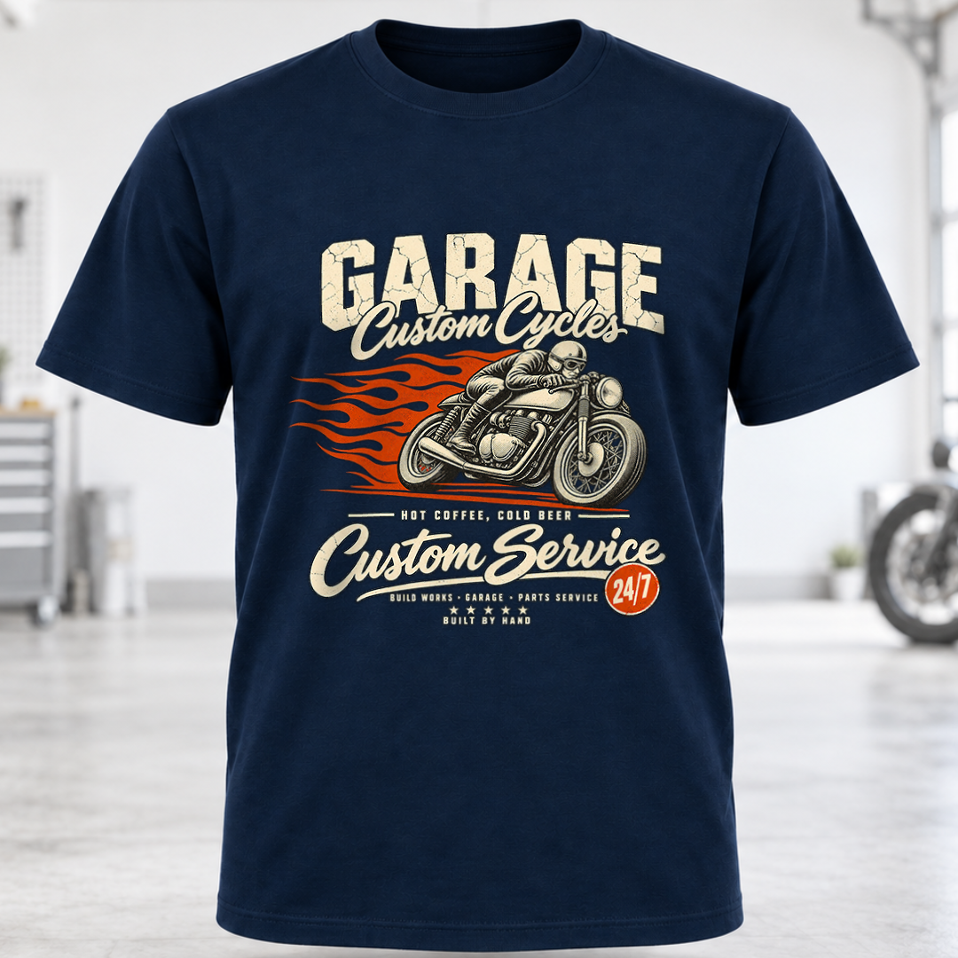 Garage Custom Cycles T-Shirt