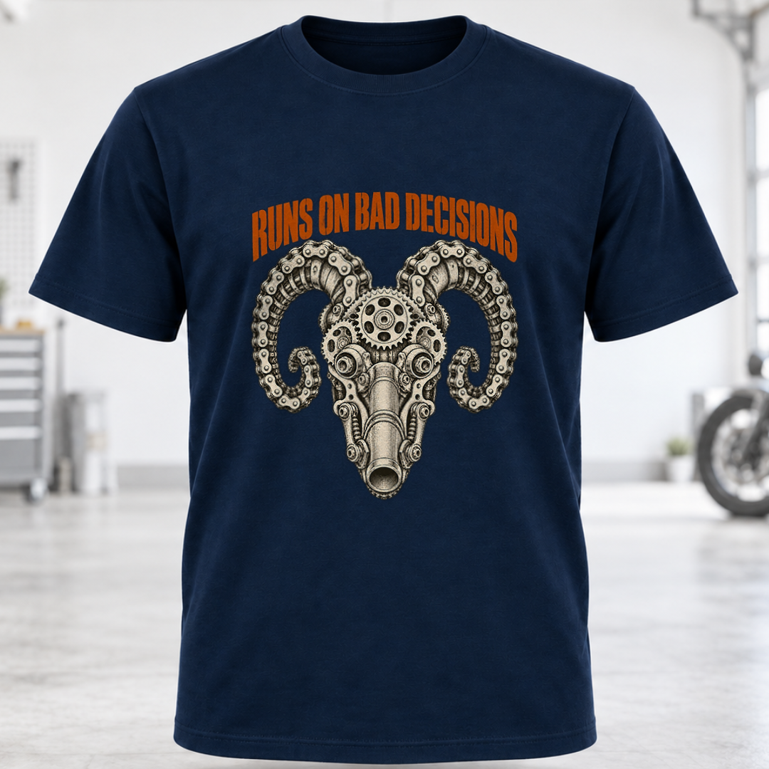 Engine Goat head T-Shirt