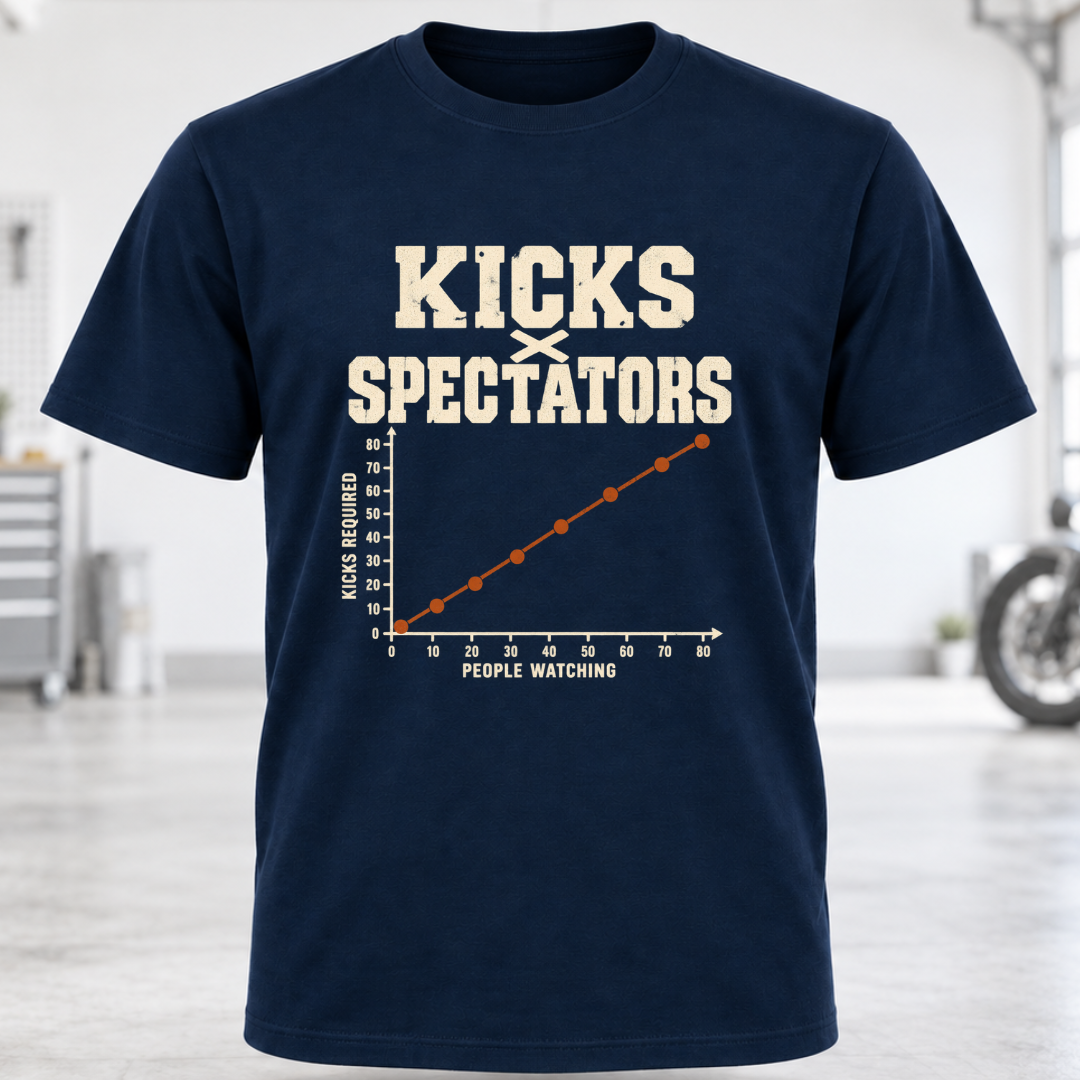 Kicks Over Spectators Tee