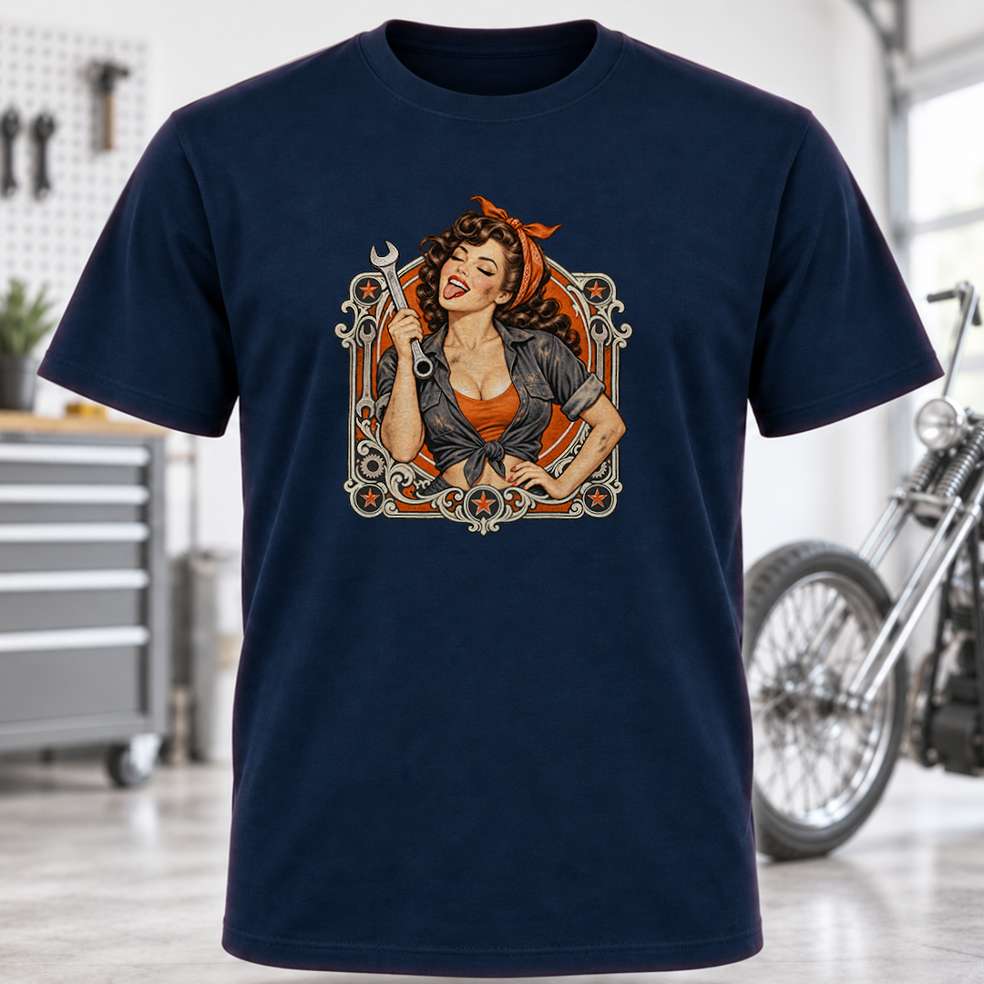 Vintage Pin-Up Rockabilly T-Shirt