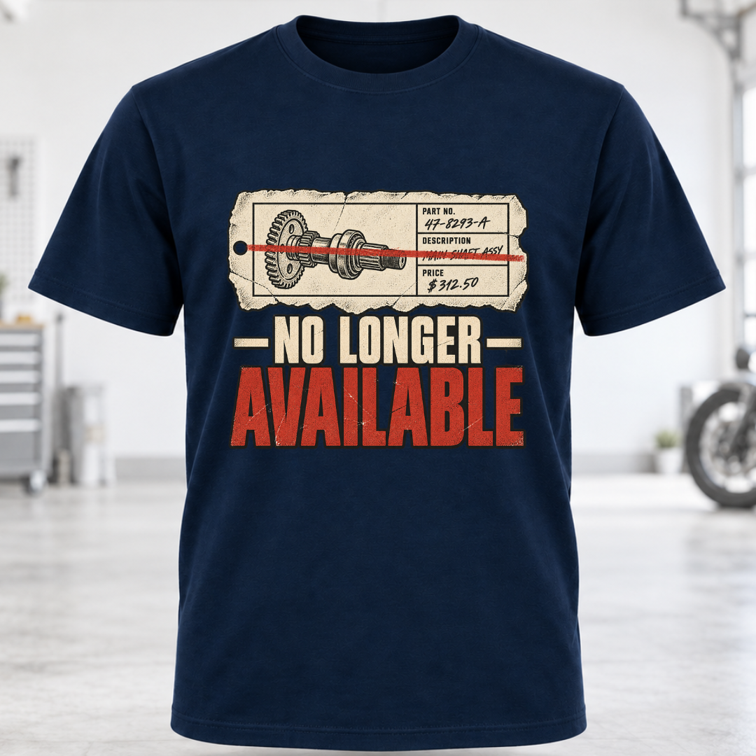 Vintage 'No Longer Available' T-Shirt