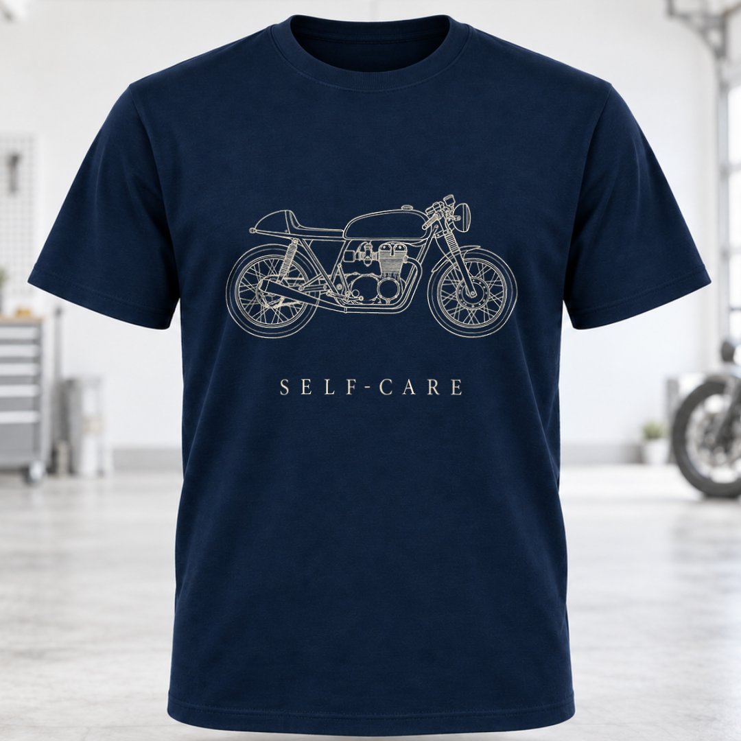 Motorcycle "Self-Care" T-Shirt